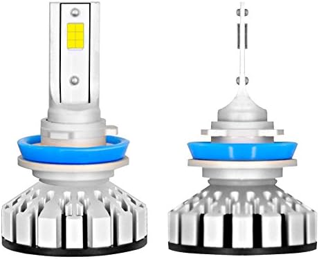 LED Headlight Bulbs MOTOL R8 All-in-one LED Headlight Conversion Kit (H11/H8/H9) with Philip chip 8000 Lumens 80W 6000K Cool White Extremely Bright 360 Degree Auto headlamp for High/Low Beam/Fog light