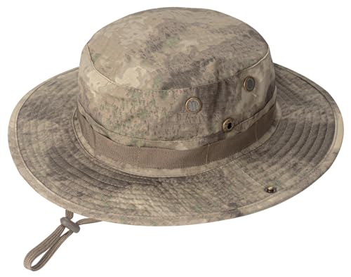 Image of Sun Hats for Men Women Boonie Hat UPF 50+ Bucket Hat Wide Brim UV Protection Fishing Hiking Safari Outdoor Hats