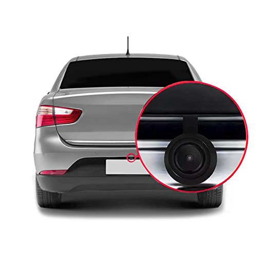 Câmera de Ré Automotiva com Visão Noturna Conexão RCA - Auto Care, AU717, Preto
