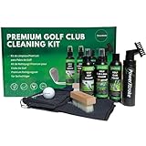 Entretien complet pour tous les types de bâtons : sûr et efficace sur les drivers, fers et putters. Nettoie en profondeur et améliore l'apparence, l'adhérence et les performances globales de votre équipement.