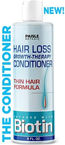 Biotin Hair Growth Conditioner for Hair Loss Thickening Volume Conditioner for Fine Hair Volumizing Treatment for Thinning Color Treated Hair Sulfate Free Castor Oil for Woman Men (Conditioner for.)