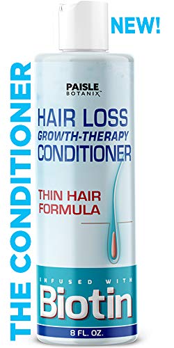 Biotin Hair Growth Conditioner for Hair Loss Thickening Volume Conditioner for Fine Hair Volumizing Treatment for Thinning Color Treated Hair Sulfate Free Castor Oil for Woman Men (Conditioner for...)