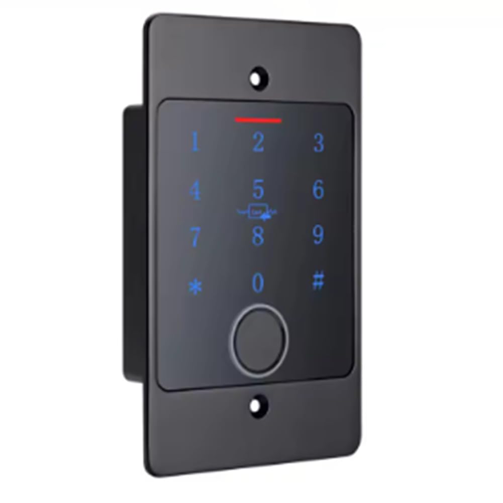 Littimoon WiFi Tuya App Smart Door Lock Keyboard RFID Access Controller Waterproof Metal Keypad Concealed Install Access Control