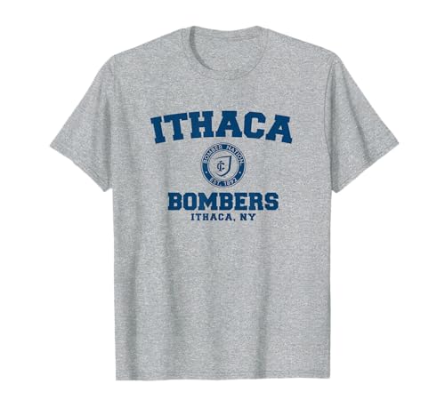 Ithaca College Bombers Circle Logo T-Shirt