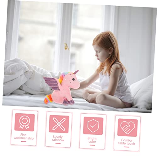 Alasum Unicorn Doll Girl Stuffed Animals Chew Toys For Kids Para Niños Plush Figures Stuffed Animal Horse Doll Stuffed Unicorns Stuffed Toy Stuffed Animal Toy Cartoon Doll Toy #TOP4