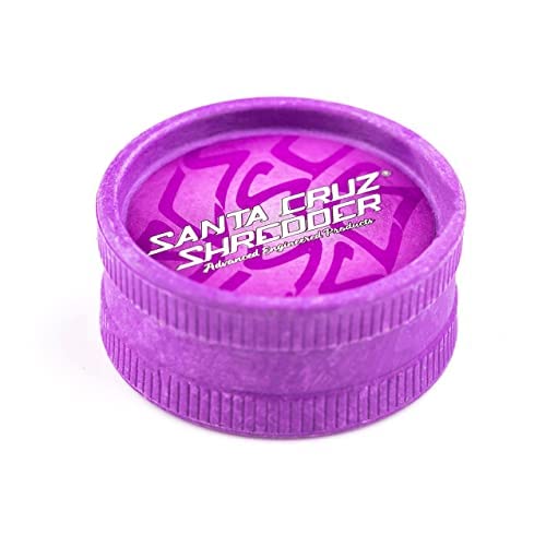 Santa Cruz Shredder Eco Biodegradable Hemp Grinder - 2 Piece - Purple Edition