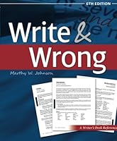 Write & Wrong: A Writers Desk Reference 159433269X Book Cover