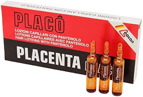 Hair loss Placenta Placo for hair intensive treatment [12 vials 0,35 oz]