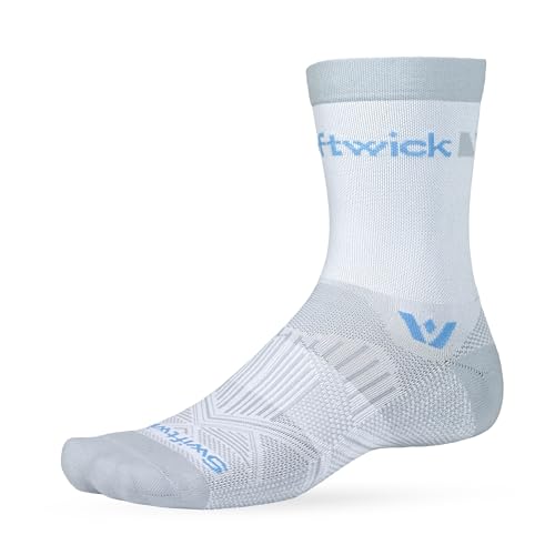 Image of Swiftwick - ASPIRE Mid-Crew Cycling Socks, Maximum Breathability, Moisture Wicking