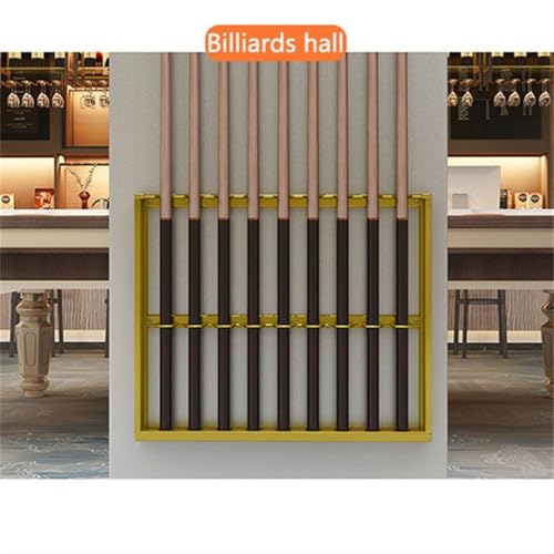 Support de queue de billard éliminant l'encombrement au sol