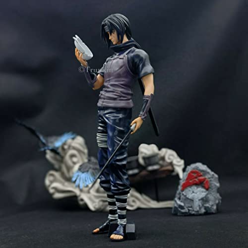 Image of Trunkin | Naruto Itachi Uchiha Anbu Black Ops Action Figure | Weeb Manga Toy Collectible | PVC Anime Figurine