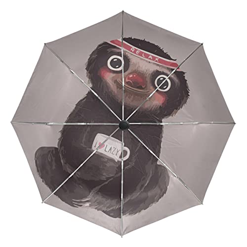 Parapluie protection UV coupe-vent automatique pliant pour femme et fille