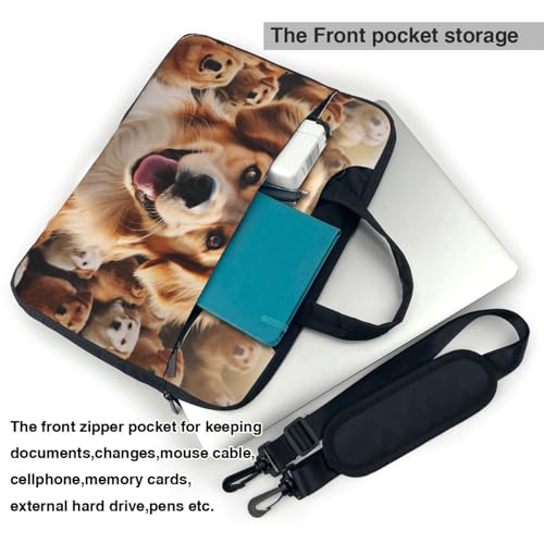Bolso Tote para Laptop con diseño de Retriever para hombres y mujeres miniatura 3