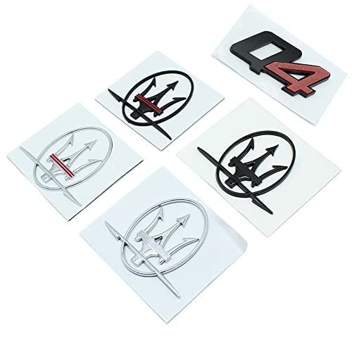 XLUCBS Stemmi e Decorazioni per Auto 2 pz 3D ABS