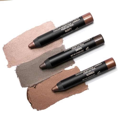 Set mini de 3 delineadores crema metálicos NudeStix miniatura 5