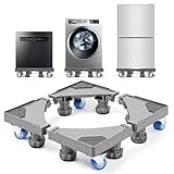 Mobilité Facile et Résolution des Problèmes Courants Grâce aux roulettes pivotantes verrouillables, déplacez vos appareils lourds sans effort pour un nettoyage facile. Ce socle lave linge aide à résoudre les problèmes fréquents : corrosion du bas de la machine à laver, difficulté de déplacement, drainage peu pratique et déplacement dû aux vibrations.