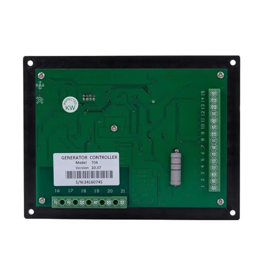 Controladora de motor DSE704 y panel de control AMF de fallo red para generadores eléctricos 3