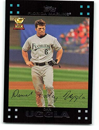 2007 Topps #65 Dan Uggla NM-MT Florida Marlins Baseball