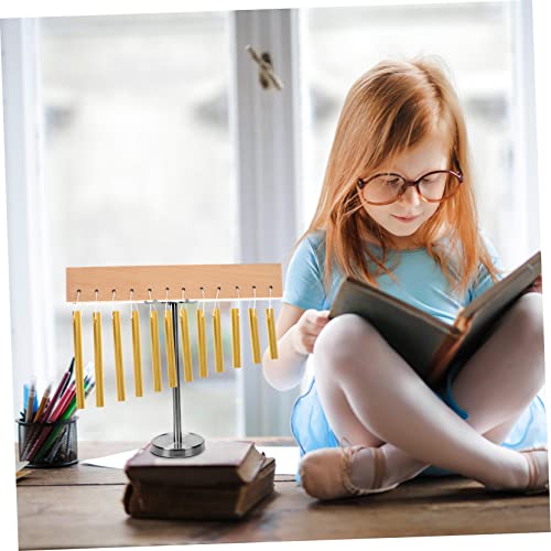 Milisten 1 conjunto de cachimbo de percussão engraçado, mallet de doze tons, instrumento de música,