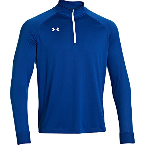 Under Armour Team Rival Tech Quarter-Zip Men's Golf Top (Royal