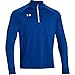 Under Armour Team Rival Tech Quarter-Zip Men's Golf Top (Royal, Large)