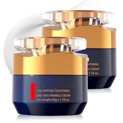 Crème visage aux peptides contre les premières rides et le manque de fermeté