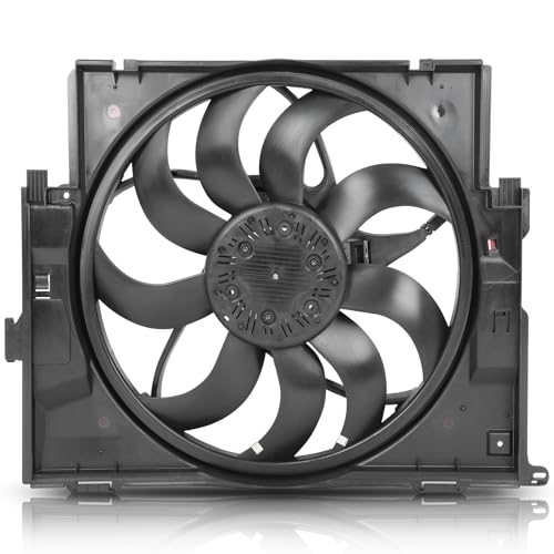 SCITOO 623420 76391 Engine Radiator Cooling Fan Assembly Fit for BMW Model by SCITOO - Used condition - US$152.27