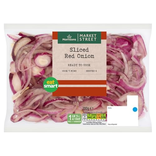Morrisons Sliced Red Onions 200g