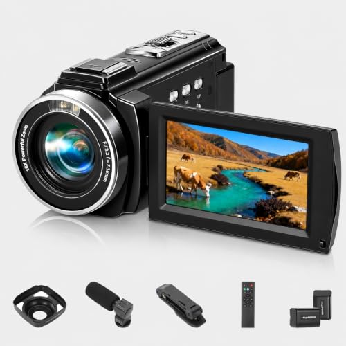Image of Video Camera Camcorder Full HD 1080P 36MP Digital Video Camera