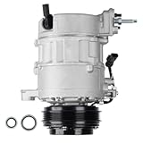 A/C Air Conditioner AC Compressor with Clutch Fit for Chevrolet Silverado 1500&GMC Sierra 1500 2014-2019, for Silverado 2500 14-17, for Cheyenne 14-18, for Chevy Suburban&Tahoe&GMC Yukon XL 2015-2020