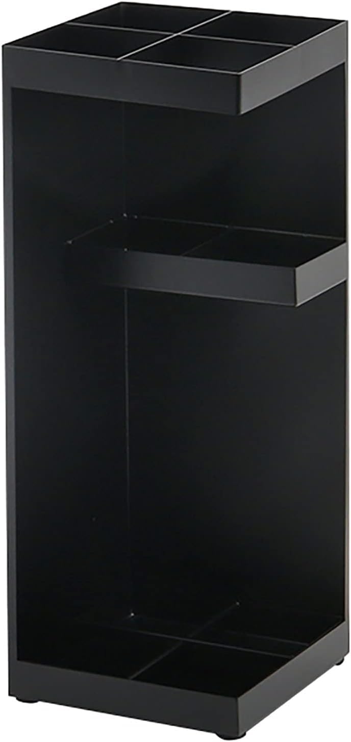 DFGHNBVC Modern Square Metal Umbrella Stand With Drip Tray - Stylish Entryway Nizer For Umbrellas, Walking Canes, Walking Sticks, And Ski Poles - Durable And Functional Design