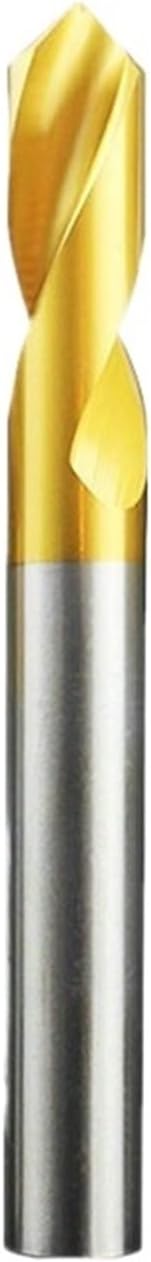 HSS & Carbide 60 90 120 Degree NC Spot Drill Stub Starting Location Center Bit Prepare Guide Pilot Hole Chamfer Machine(Carbide coated,18MM_90 DEGREE_ROUND)