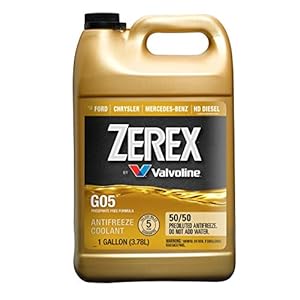 Zerex G05 Phosphate Free 50/50 Ready-to-Use Antifreeze/Coolant 1 GA