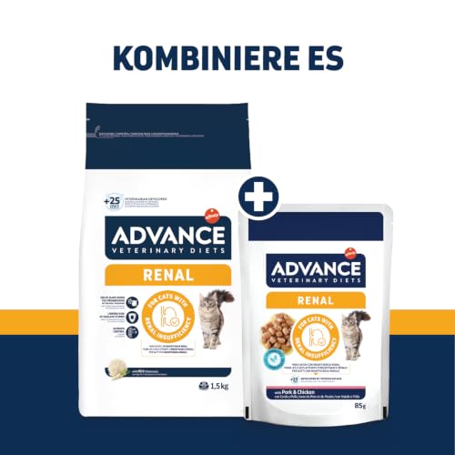 Advance | Nieren-Nassfutter Katzen | Renal | Niereninsuffizienz | 12 x 85 g