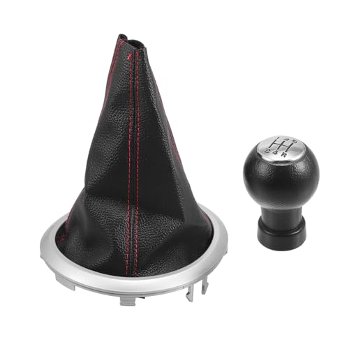 Compatibilità personalizzata. Pomello del Cambio per Auto con Copertura adatto per Suzuki Swift 2005-2010; per Suzuki SX4 2007-2013; per Suzuki ALTO 2010-2015. Si prega di confermare il modello del veicolo prima di acquistare il prodotto.
