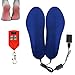 MONA@FILTER Semelles chauffantes avec télécommande sans Fil Coussin de Chaussures de Pied Chauffant électrique Unisexe Tailles et température Ajustables pour la Chasse d'hiver