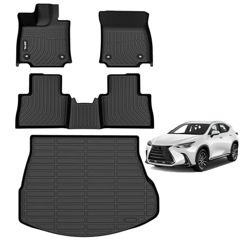 Tapis de sol NX antidérapant toutes saisons avec protection de coffre