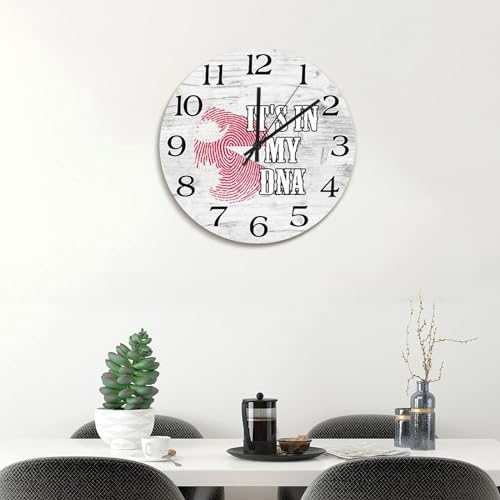 Horloge murale drapeau du Népal pour affirmer votre identité