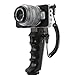 Fotasy HR-DV Ergo Handle Pistol Grip for SONY camcorders w/ A/V R or LANC, Blackmagic Cinema camera