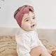 DHWEKU 2 Stück Stirnbänder Baby Mädchen,Baby Stirnband,Baby Haarband,Haarbänder Baby Stirnband,Baby Elastisch Schleifen Turban Haarband,Turban Für Babys Fotozubehör,Bögen Kinder Haarschmuck