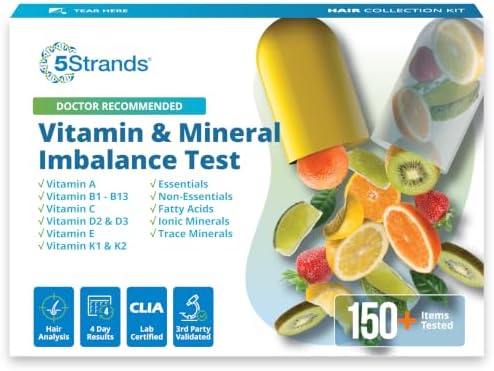 5Strands Vitamin & Mineral Imbalance Test, 150 Items Tested