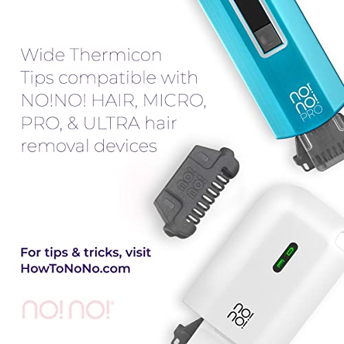 image for no!no! Thermicon Wide Tip Refill Pack - Flawless Replacement Heads - H