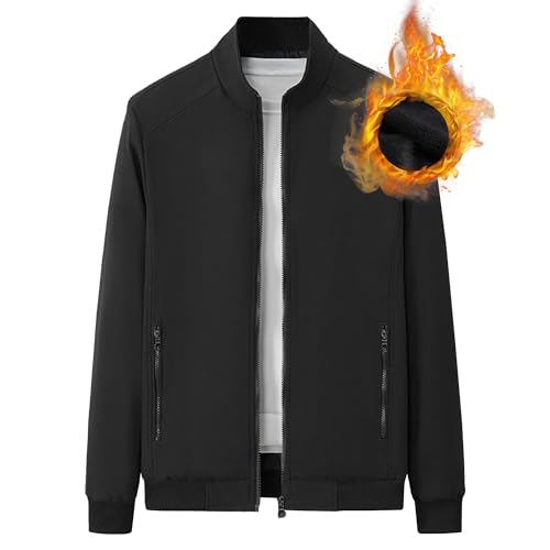 Veste en laine col montant homme manteau ajusté chic