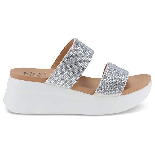 Daisy Fuentes Fenway Women's Wedge Sandals Comfortable Design4