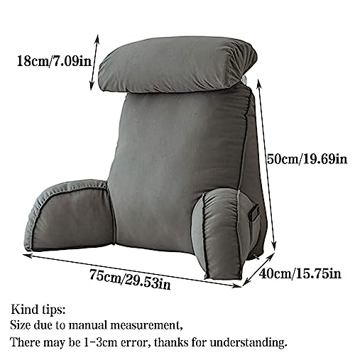 Coussin de lecture contre les tensions cervicales avec dossier ergonomique - 3