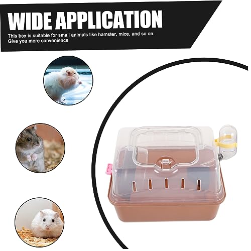 COLLBATH Caixa De Hamster Gaiola De Hamster Estojo De Transporte Para Animais De Estimação Caixa De