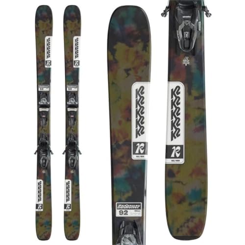 K2 Reckoner 92 Skis w/ Quikclik Free Bindings, 159