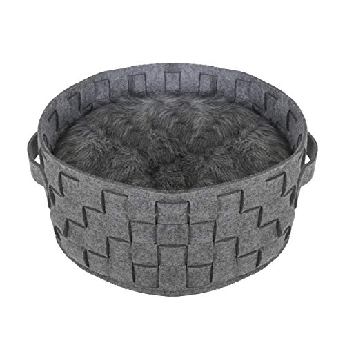 Rosewood Pet bed for small dogs, kittens and puppies. Machine washable plaited...