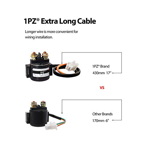1Pz Sn4-001 Starter Solenoid Relay Replacement For Honda 300 Fourtrax Trx300 Trx300Fw 2X4 4X4 1988 1989 1990 1991 1992 1993 1994 1995 1996 1997 1998 1999 2000 35850-Hc4-000 #TOP3