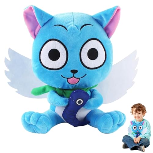 YISKY Fairy Tail, Poupée et Figurine en Peluche, Oreillers et Cadeau pour Enfants
